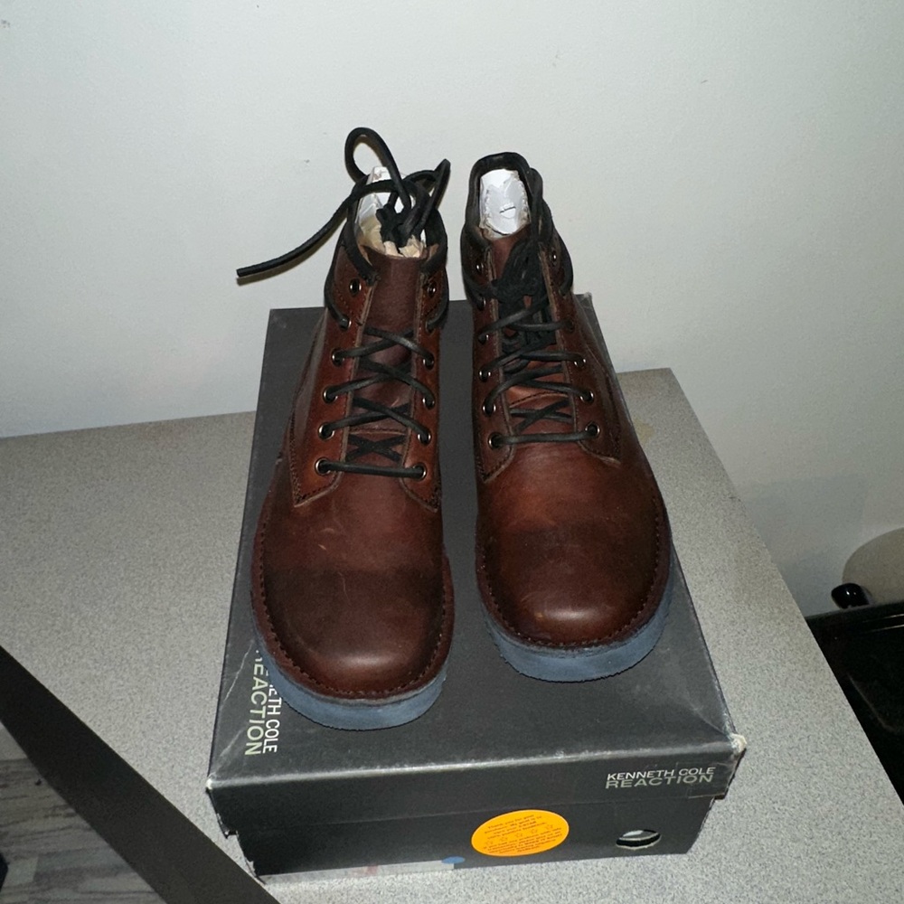 Kenneth Cole Reaction Off Track Men's Brick Boots